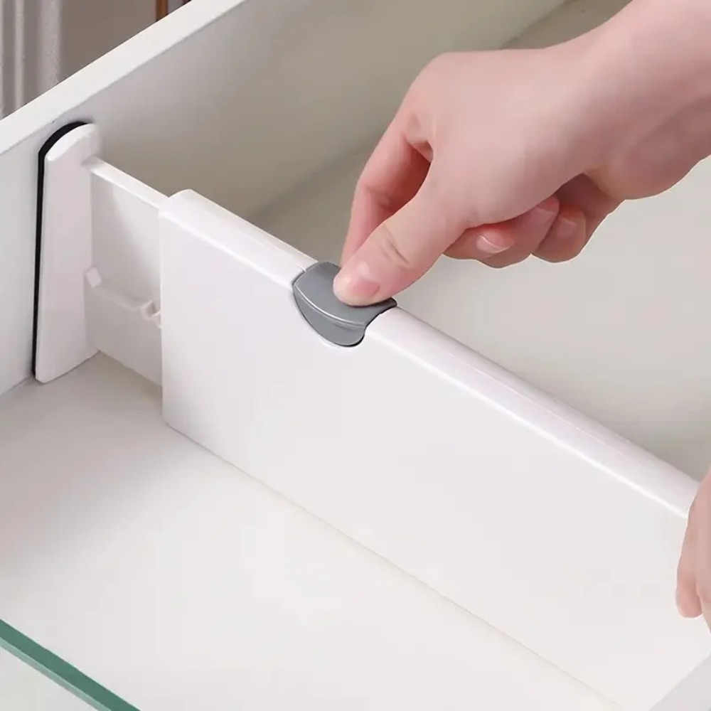 Office Drawer Organizer - Adjustable Drawer Divider,Organizer Separators Plastic Dresser