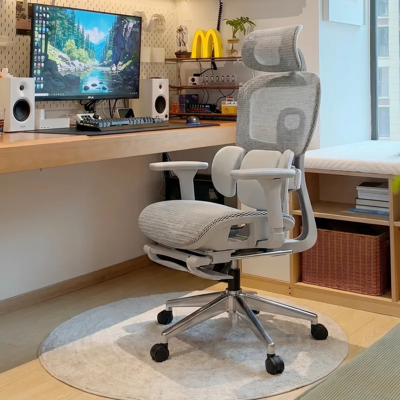 Home Office Work - Ergonomic Office Chair with Lumbar Support