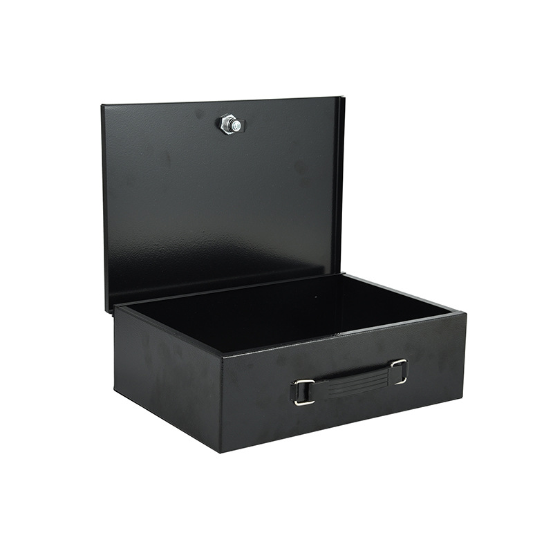 Home Office For Passport - Locked iron box Cash box Documents