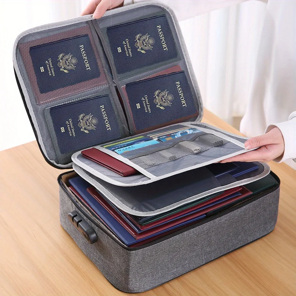 Home Office For Passport - File Organizer Bags Document Home Office