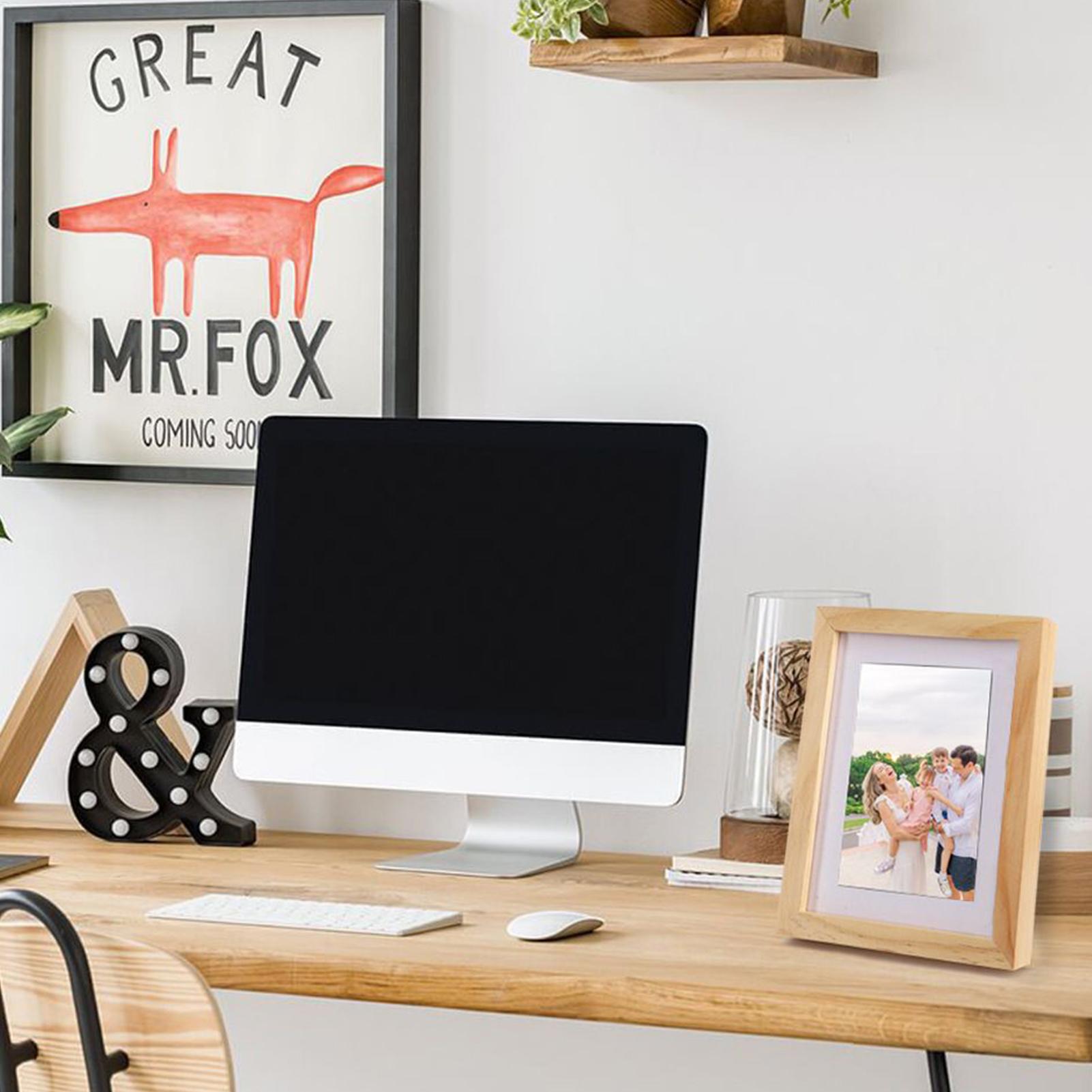 Home Office For Passport - Portable Photo Frame Spacious Safe Box