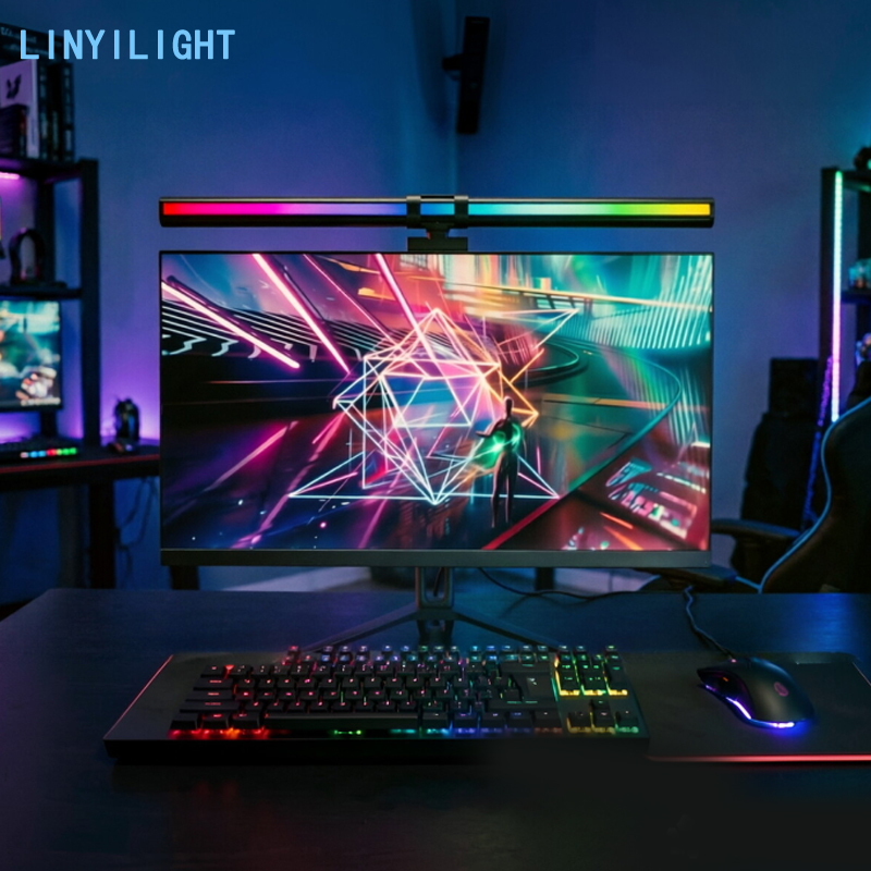 60/80cm RGB Light LED Monitor  - đánh giá và giá Home Office Work
