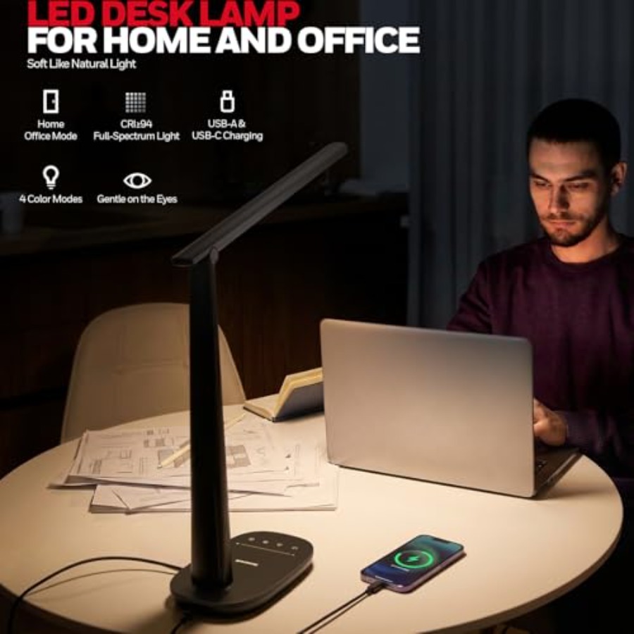 LED Desk Lamp for Home Office, - đánh giá và giá Home Office Desks