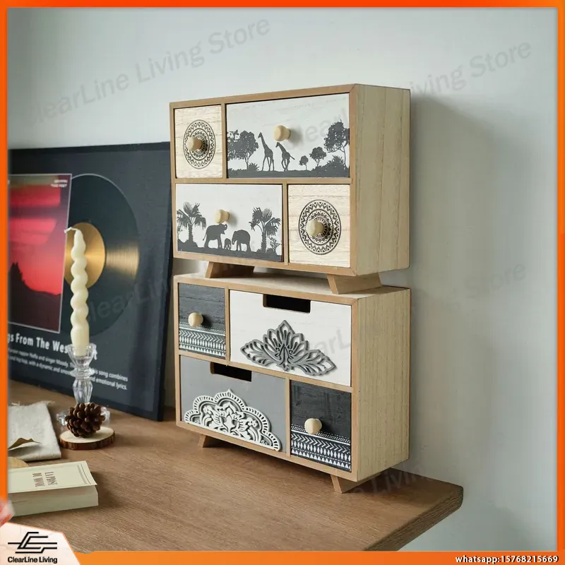 Wooden Desktop Drawer Locker w - đánh giá và giá Office Drawer Organizer
