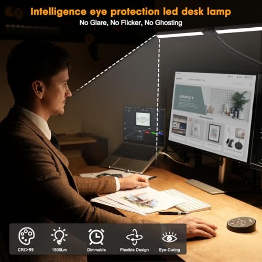 Led Desk Lamp for Office Home  - đánh giá và giá Home Office Desks
