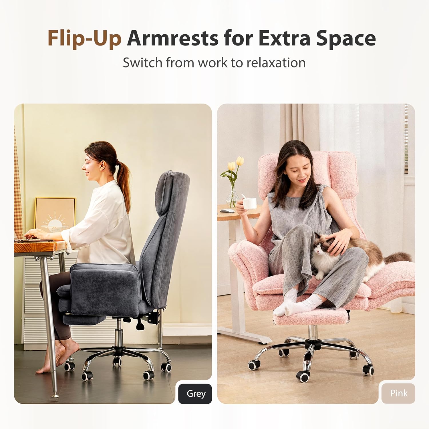 Big and Tall Office Chair, Fli - đánh giá và giá Ergonomic Office Chair