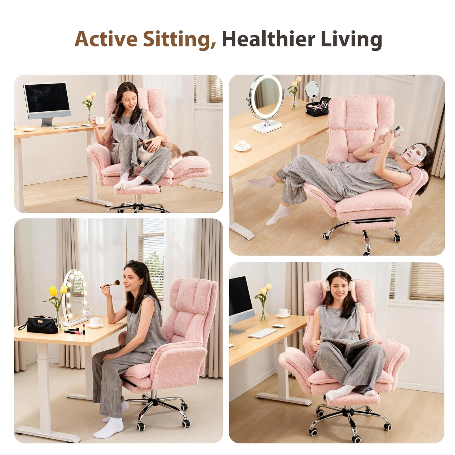 Big and Tall Office Chair, Fli - đánh giá và giá Ergonomic Office Chair