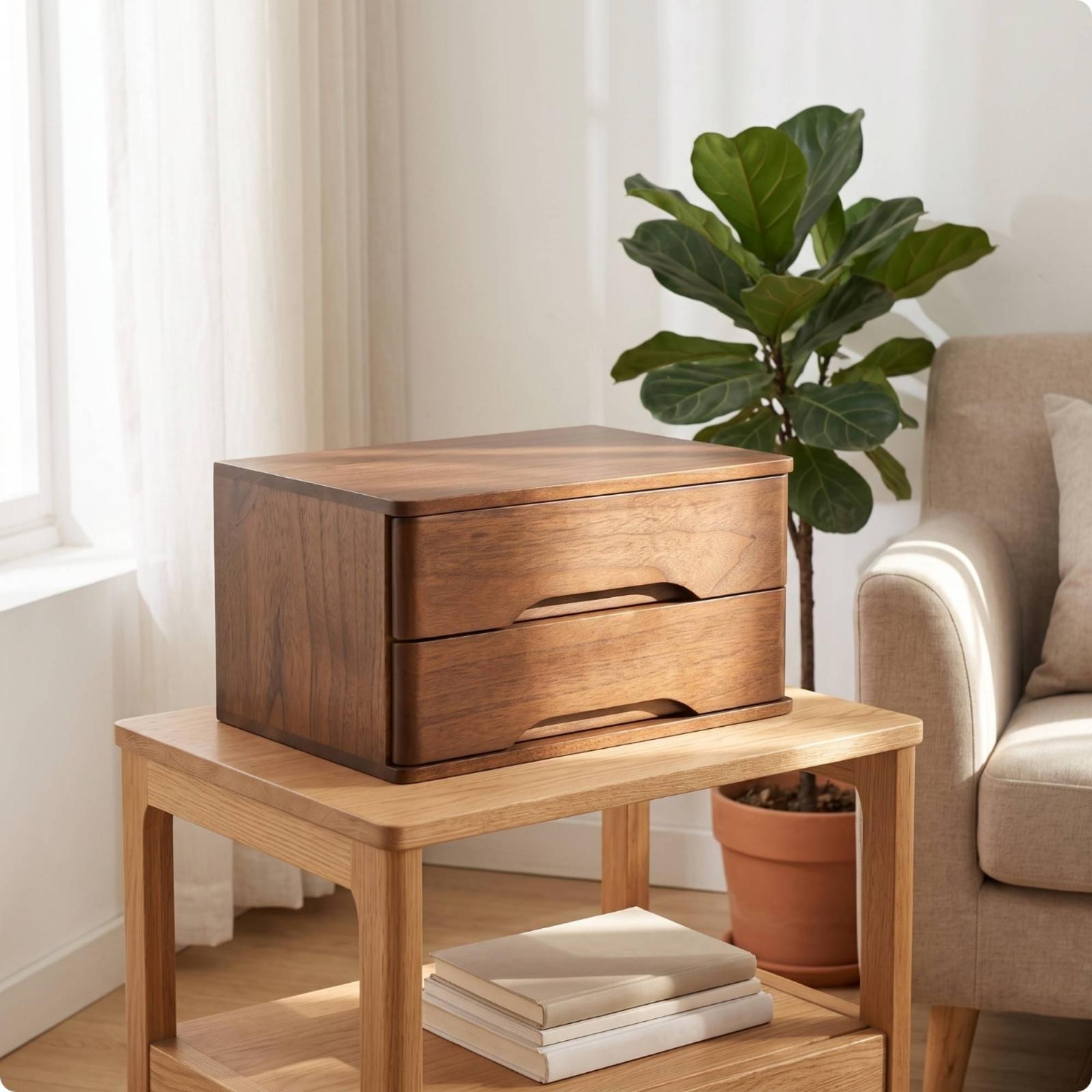 Wooden Desk Drawer Box Office  - đánh giá và giá Office Drawer Organizer