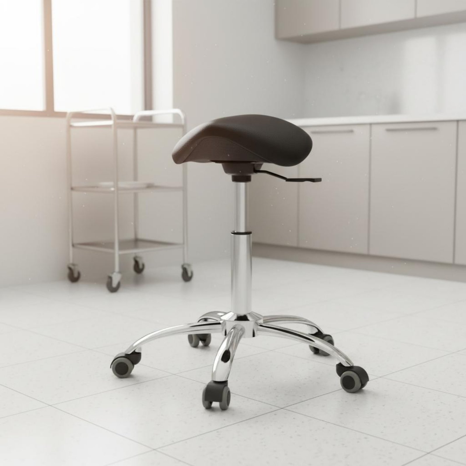 Swivel Saddle Stool Heavy Duty - đánh giá và giá Ergonomic Office Chair