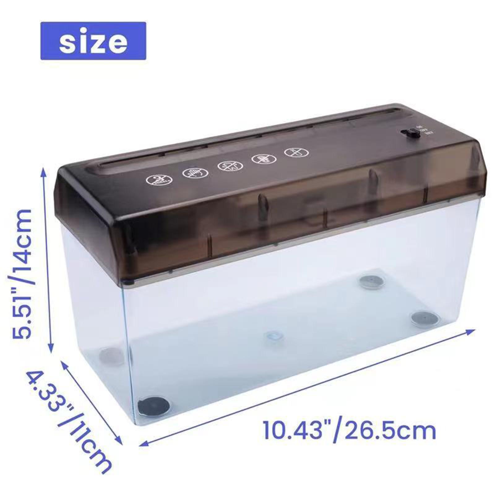 USB Paper Shredder A4 Paper Cu - đánh giá và giá Home Office Paper Shredder