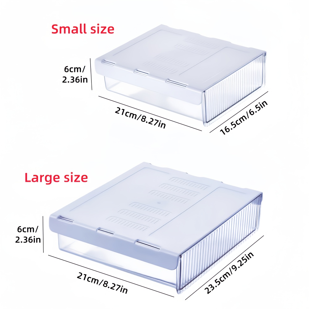 1pc Under Desk Clear Drawer Or - đánh giá và giá Office Drawer Organizer