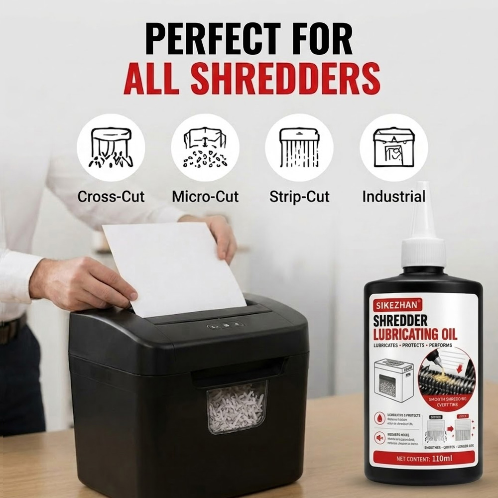 110ml Shredder Lubricating Oil - đánh giá và giá Home Office Paper Shredder