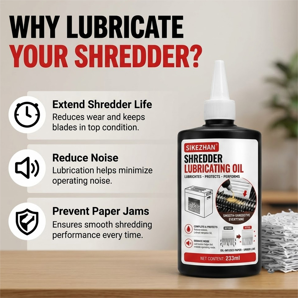 110ml Shredder Lubricating Oil - đánh giá và giá Home Office Paper Shredder