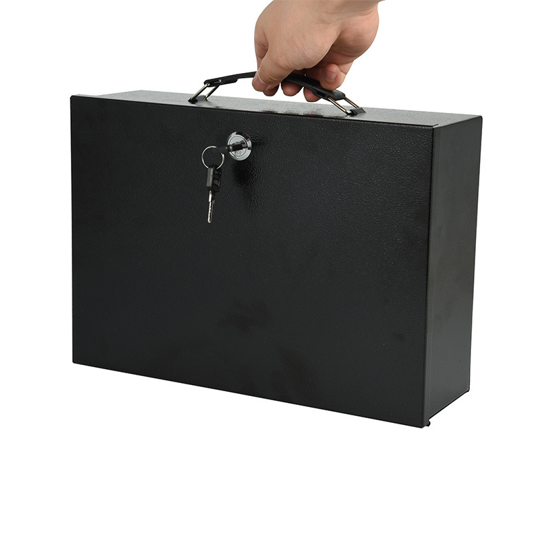 Locked iron box Cash box Docum - đánh giá và giá Home Office For Passport