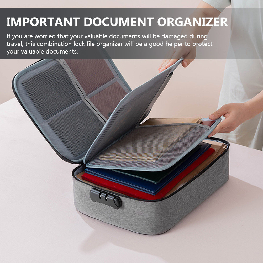 Portable Document Lock Box wit - đánh giá và giá Home Office For Passport