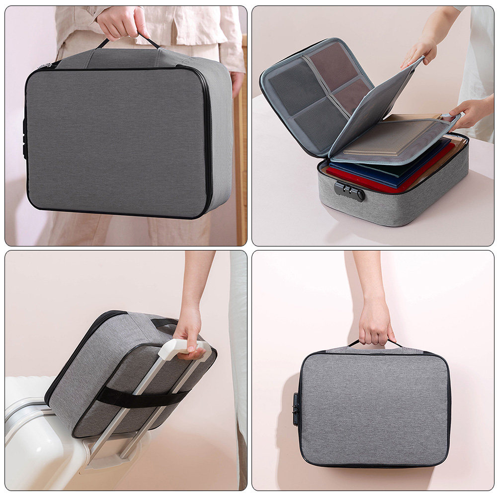 Portable Document Lock Box wit - đánh giá và giá Home Office For Passport