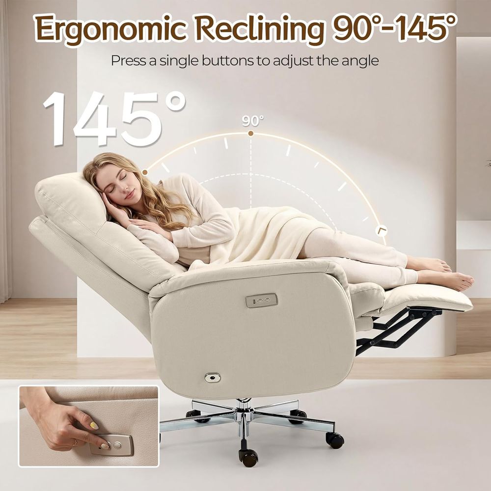 USB Charging Reclining Ergonom - đánh giá và giá Ergonomic Office Chair