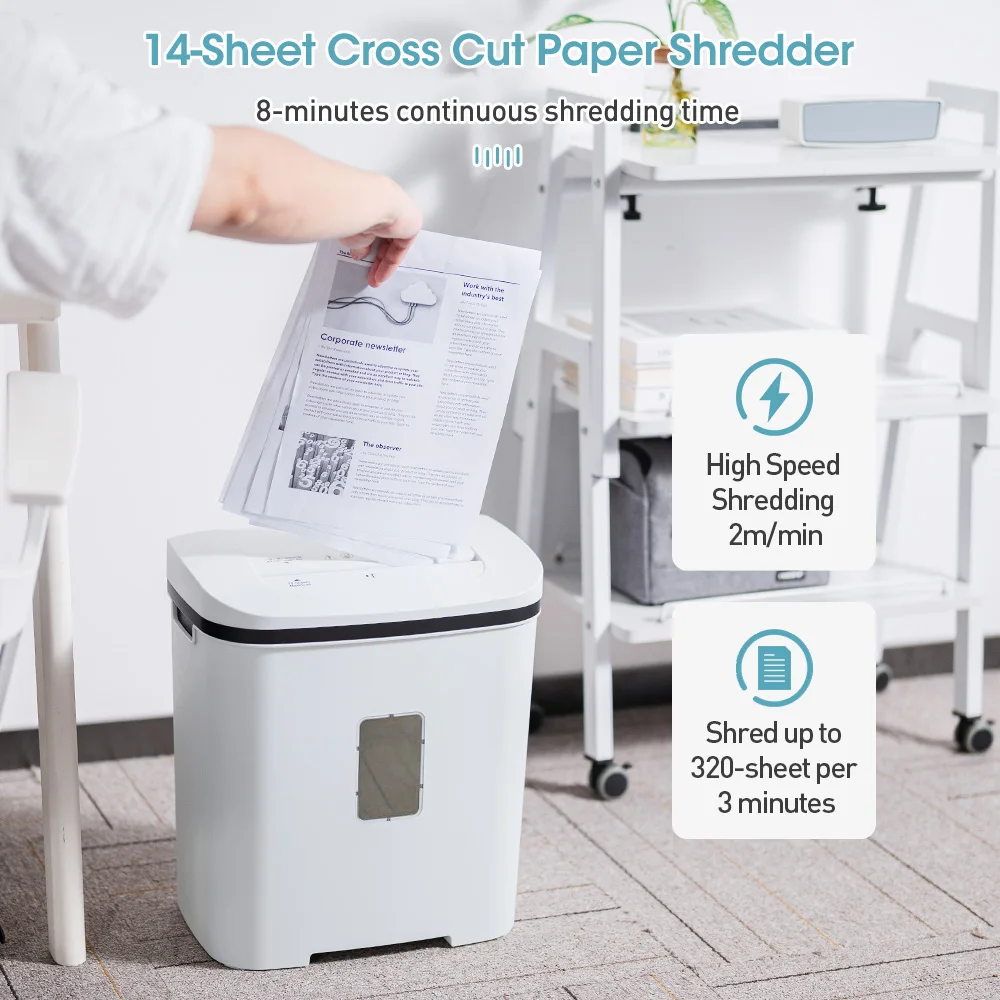 Low Noise 20L Office Paper Shr - đánh giá và giá Home Office Paper Shredder