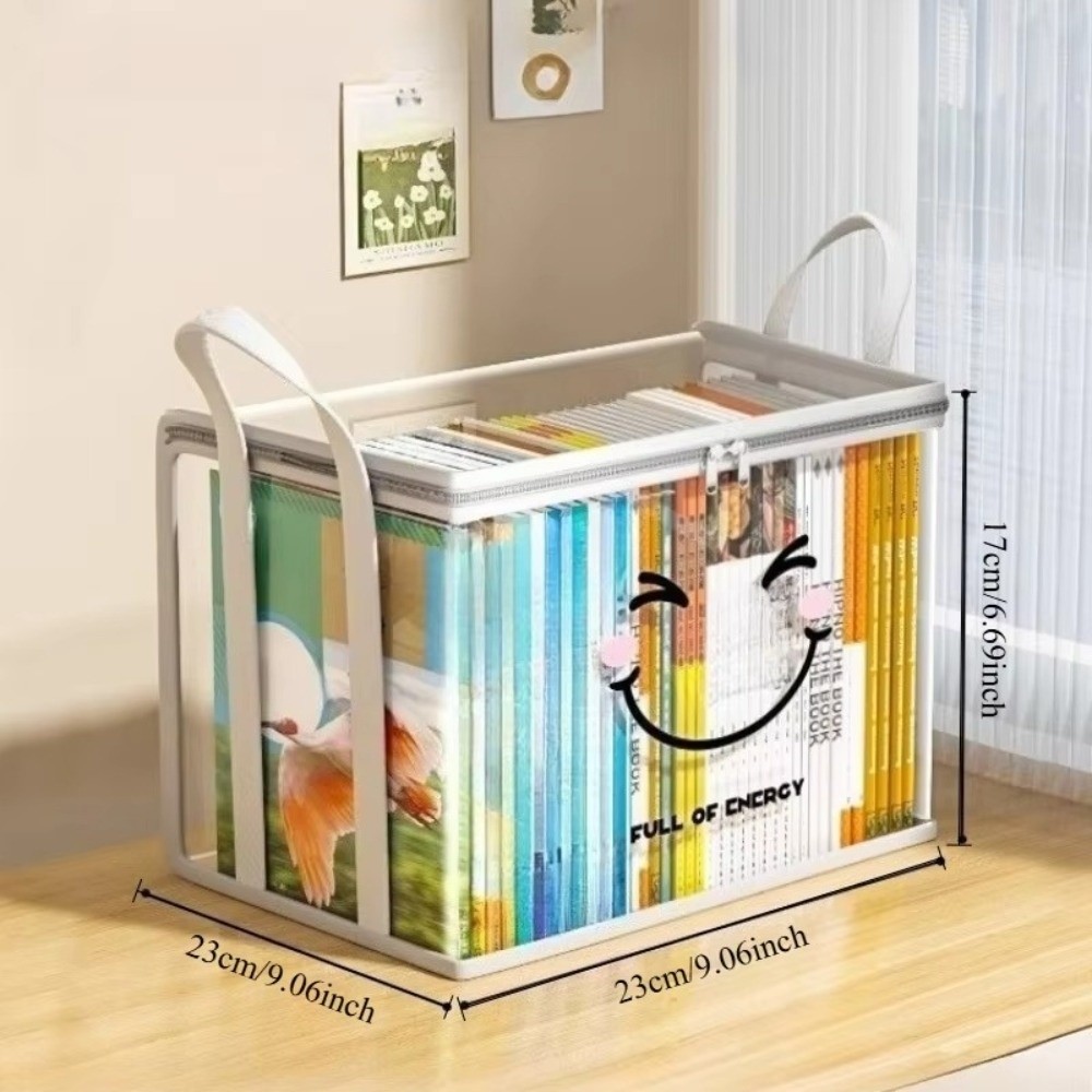 Large Square Book Storage Bag  - đánh giá và giá Home Office Bagas