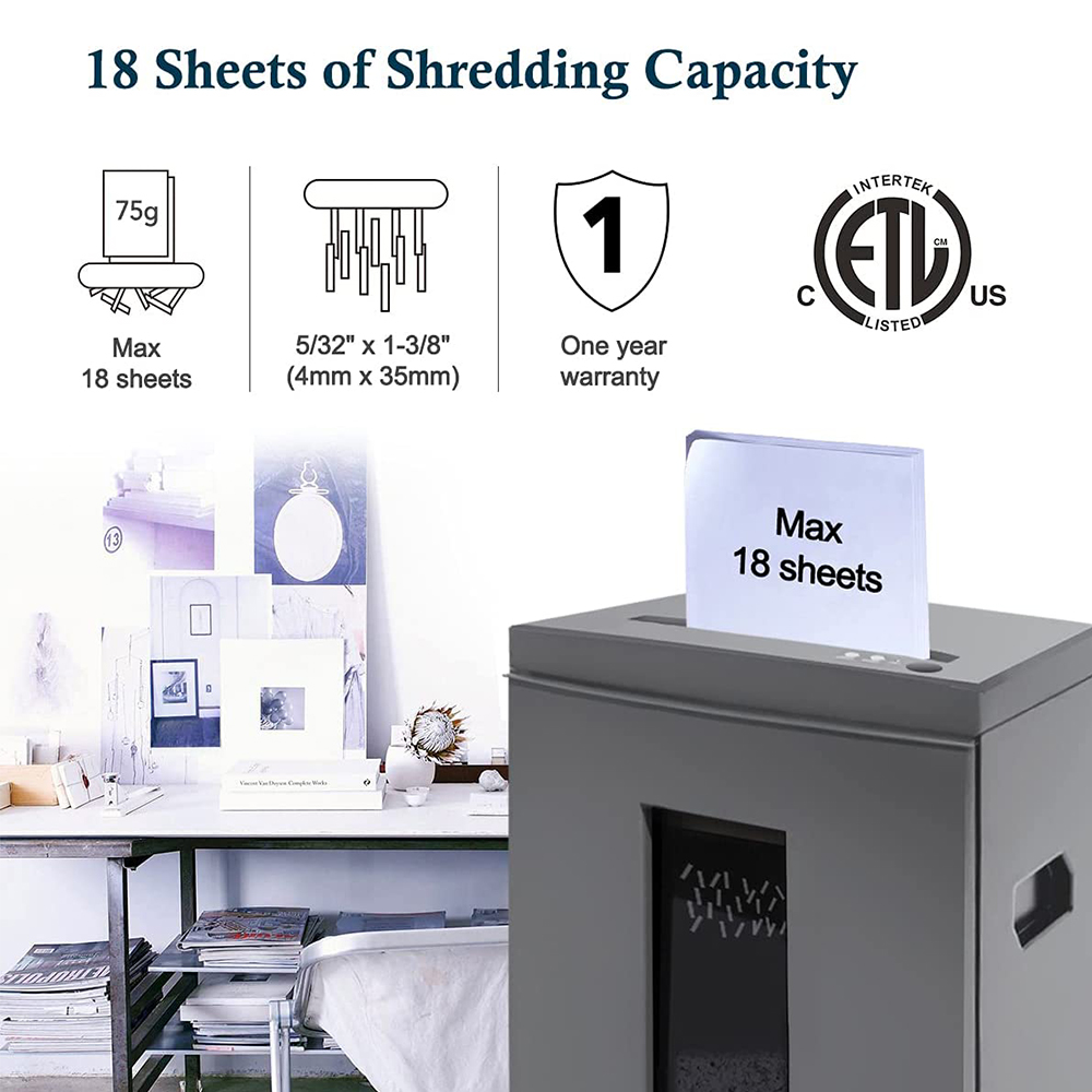 Paper Shredder for  Home Offic - đánh giá và giá Home Office Paper Shredder