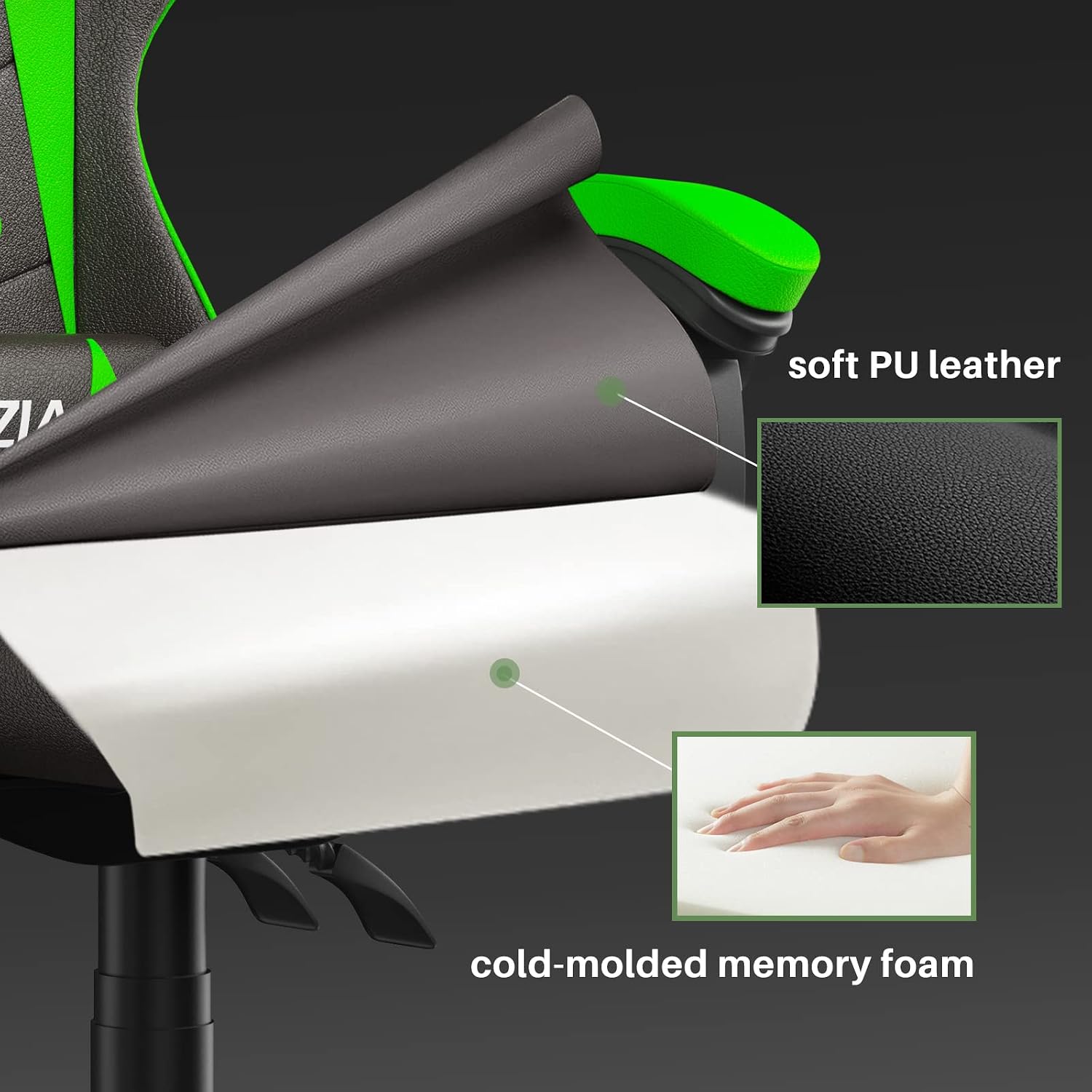 Ergonomic Gaming Chair PU Leat - đánh giá và giá Ergonomic Office Chair