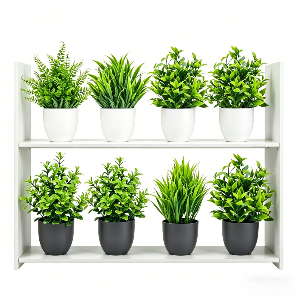 4pcs/set Mini Artificial Plant - đánh giá và giá Home Office Word