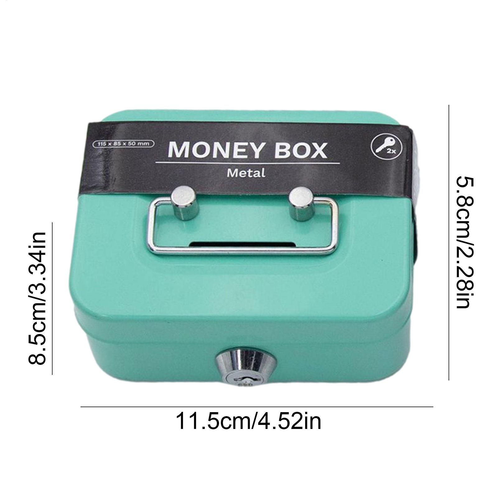 Mini Metal Safe Lock Box Porta - đánh giá và giá Home Office For Passport