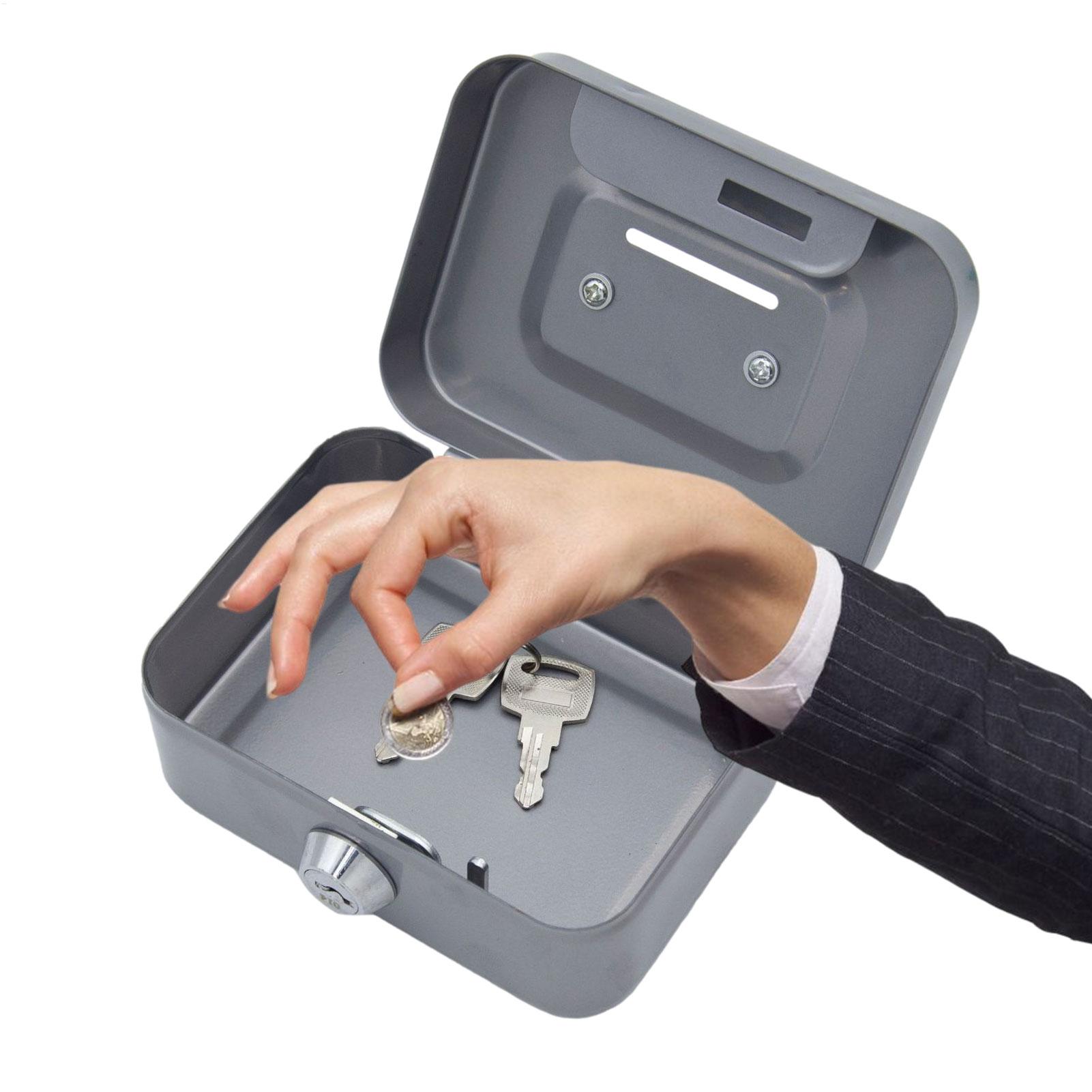 Mini Metal Safe Lock Box Porta - đánh giá và giá Home Office For Passport