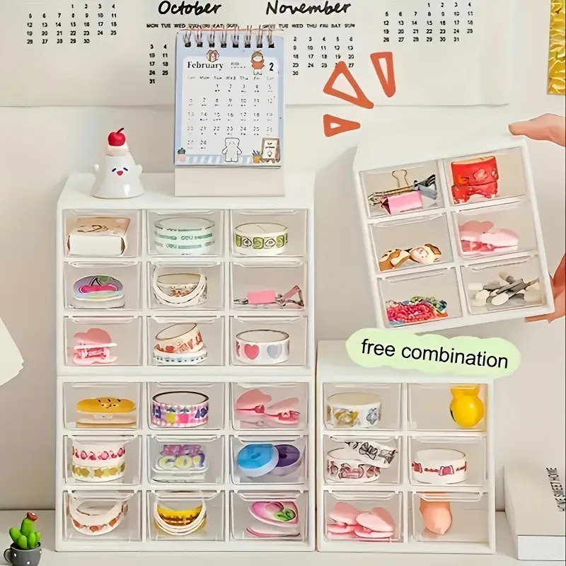 1pc Dustproof Multi-Grid Deskt - đánh giá và giá Office Drawer Organizer