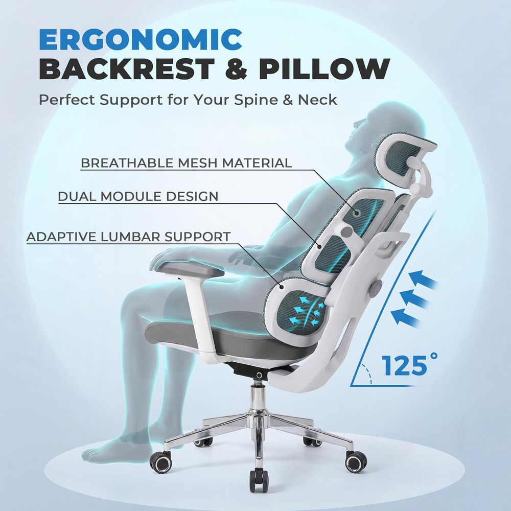 Ergonomic High-Capacity Mesh O - đánh giá và giá Ergonomic Office Chair