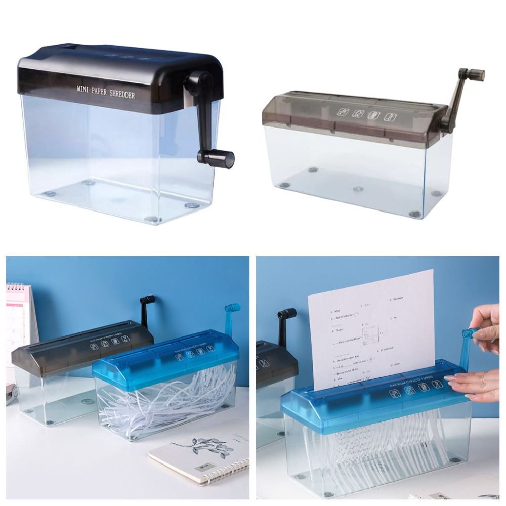 High Quality ABS Hand Shredder - đánh giá và giá Home Office Paper Shredder