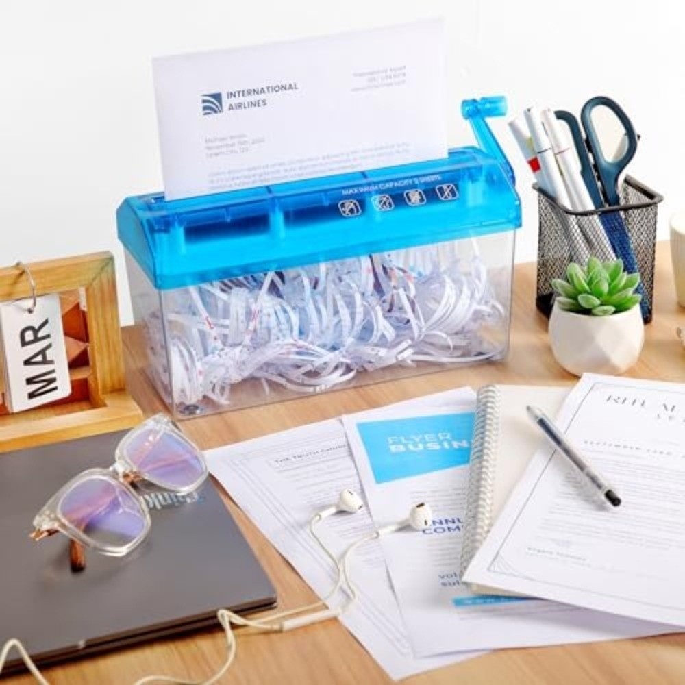 High Quality ABS Hand Shredder - đánh giá và giá Home Office Paper Shredder