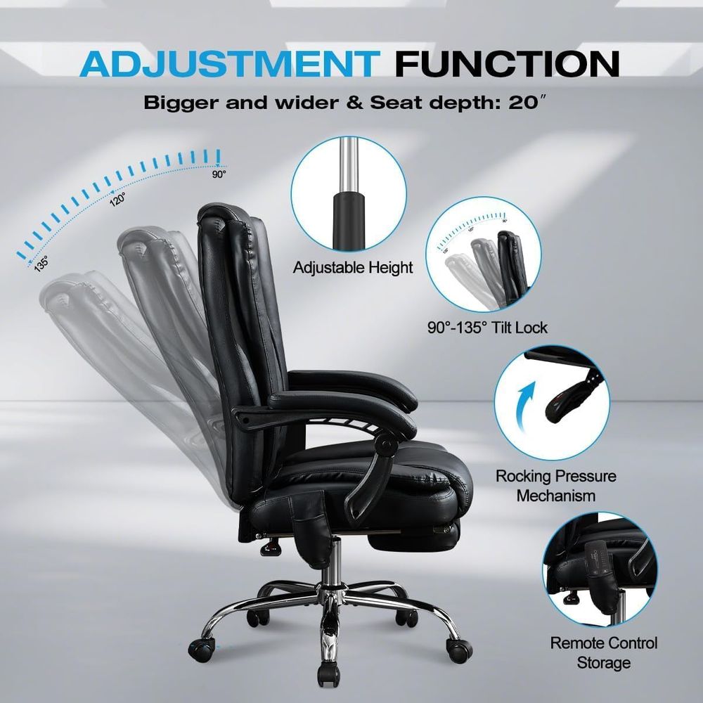 Luxury Ergonomic Massage Offic - đánh giá và giá Ergonomic Office Chair