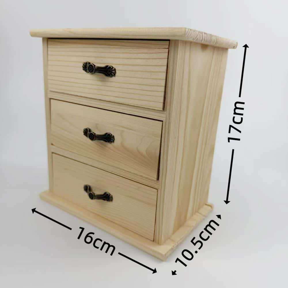 Desktop Wooden Drawer Storage  - đánh giá và giá Office Drawer Organizer